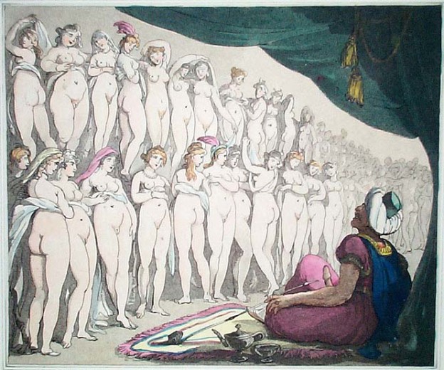 Some painting by Thomas Rowlandson.